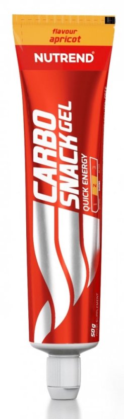 Nutrend Carbosnack gel tuba 50g - Příchuť: Citron