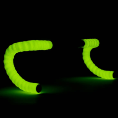 Omotávka Supacaz Super Sticky Kush Midnite Glow/Neon Green Plugs