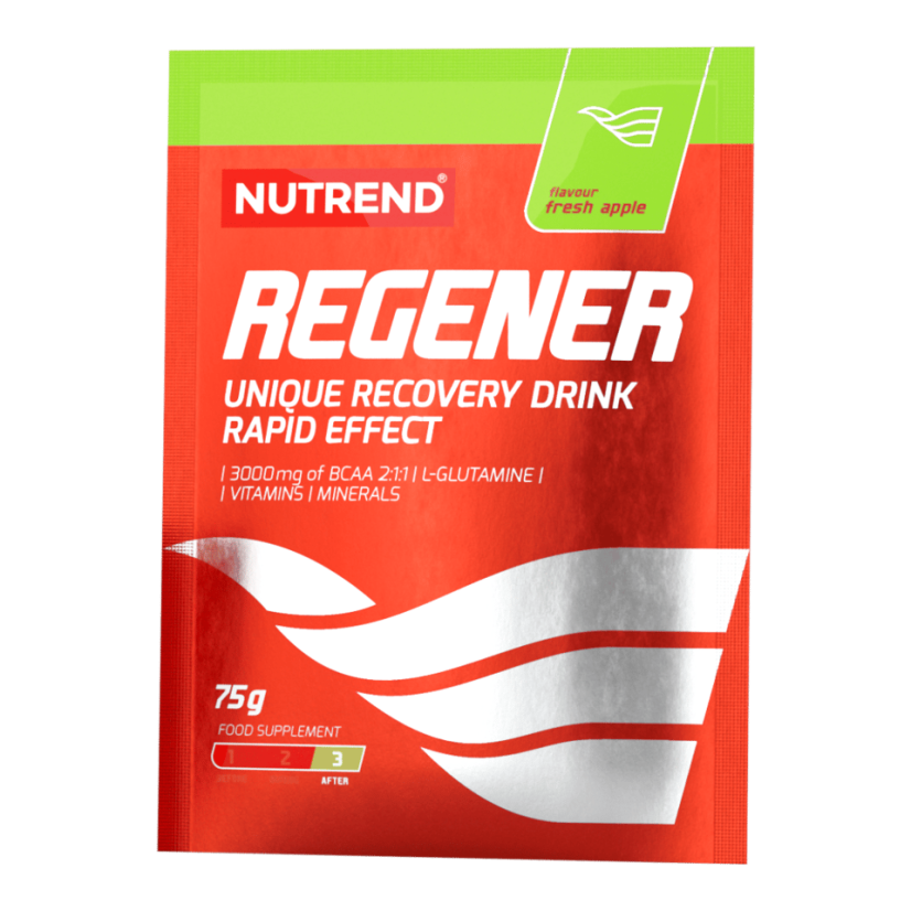Nutrend Regener 75g - Příchuť: Fresh apple
