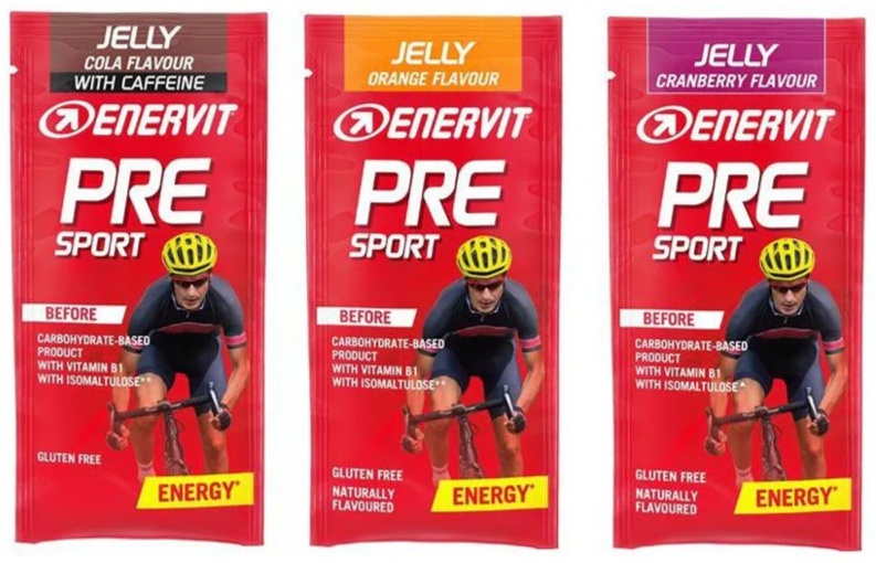 Sacharidové želé Enervit Pre Sport