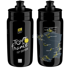 Láhev Elite 0,5l Fly TdF Map 2026 black