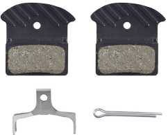 Brzdové destičky Shimano J05A-RF polymer s chladičem