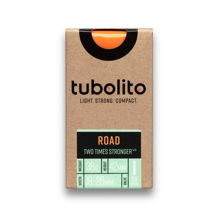Silniční duše Tubolito TuboRoad Black valve 700c