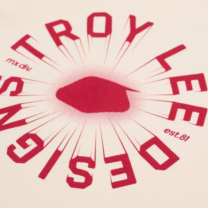 Tričko Troy Lee Designs Srotation Vintage - Velikost: L