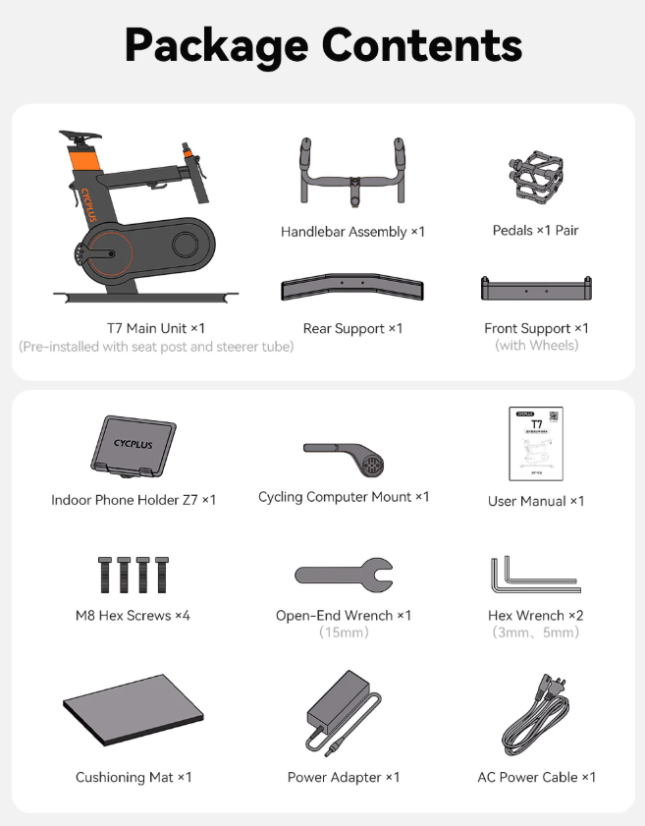 Cyklistický trenažer Cycplus T7