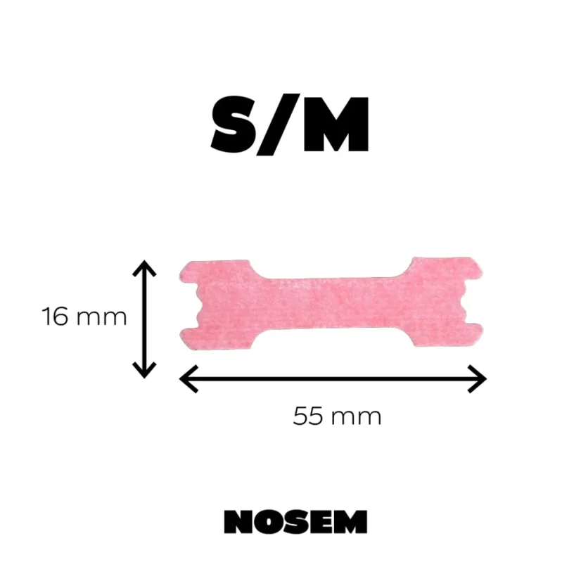 Pásky na nos Nosem 30ks - Barva: Tělové, Velikost: S/M