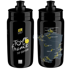 Láhev Elite 0,5l Fly TdF Map 2026 black