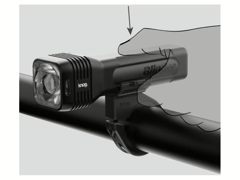 Držák světla KNOG Blinder PRO