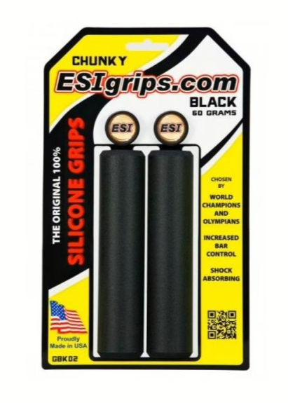 Gripy ESI Silicone Grips Chunky - Barva: Modré