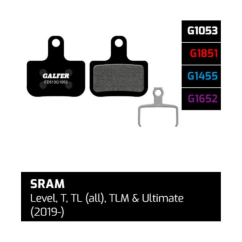 Brzdové destičky Galfer FD513 - SRAM