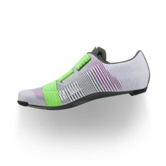 Silniční tretry Fizik Vento Powerstrap Aeroweave Light Violet/Neon Green