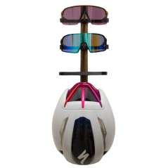 Držák na helmu a brýle s poličkou Hooksy