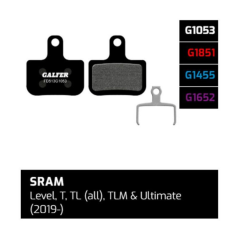 Brzdové destičky Galfer FD513 - SRAM