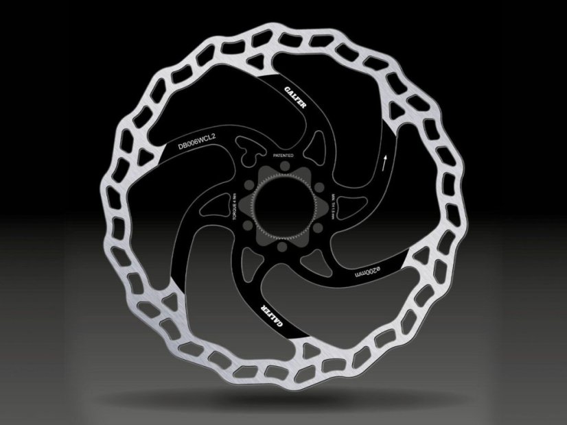 Brzdový kotouč Galfer Fixed Wave Center-Lock - Průměr kotouče: 200 mm